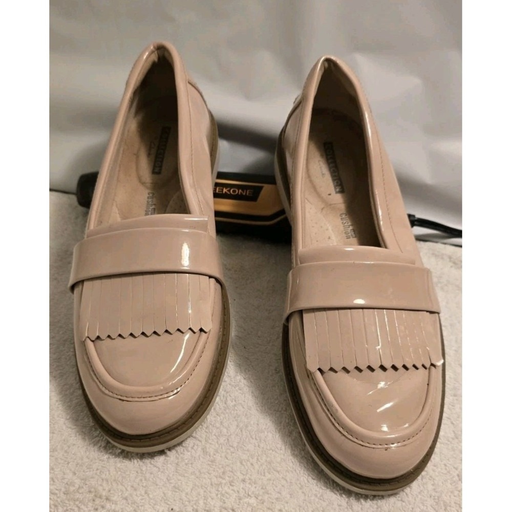 Collections by Clarks Raisie Theresa soft cushion loafer‎ in Dusty Pink size 8